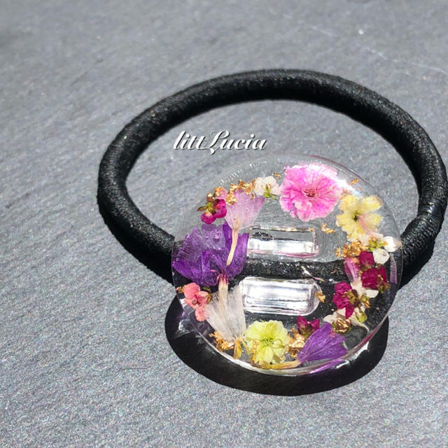 素敵でユニークな レジン かすみ草 ボタニカル