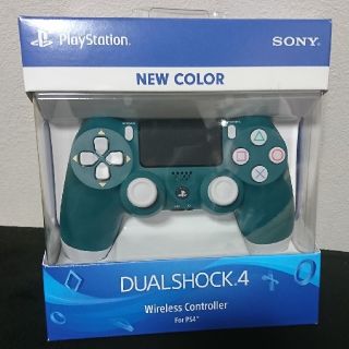 プレイステーション4(PlayStation4)のPlayStation4 DUALSHOCK4 ホワイト&グリーン(その他)