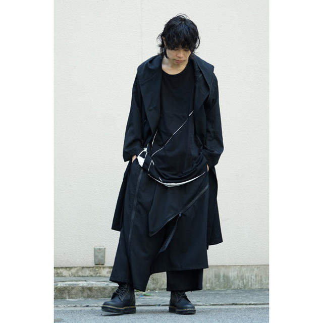 美品 Yohji Yamamoto 22AWウール コート