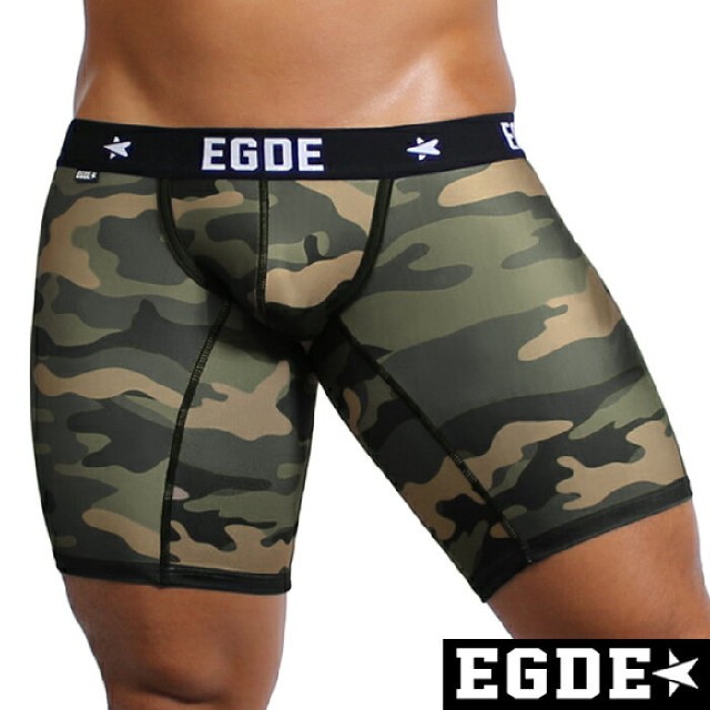 EGDEサイドライン スーパーローライズ ロングボクサーパンツの EGDEサイドライン スーパーローライズ ロングボクサーパンツの
