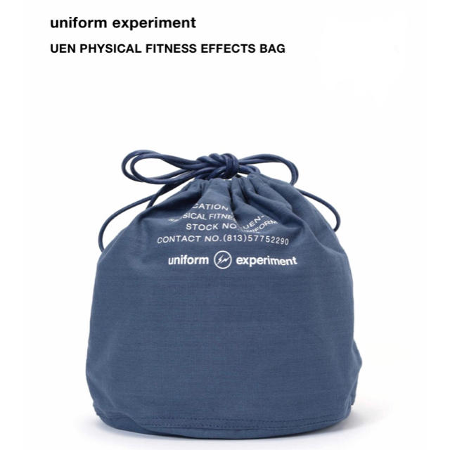 uniform experiment(ユニフォームエクスペリメント)の新品未使用 uniform experiment エフェクトバッグ メンズのバッグ(セカンドバッグ/クラッチバッグ)の商品写真