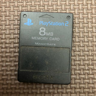 プレイステーション2(PlayStation2)のPS2 メモリーカード(家庭用ゲーム機本体)