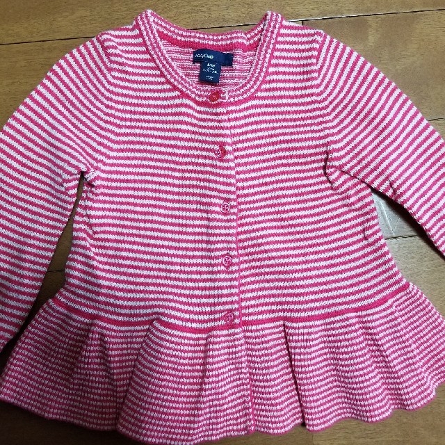 babyGAP(ベビーギャップ)のbaby Gap カーディガン 90cm キッズ/ベビー/マタニティのキッズ服女の子用(90cm~)(カーディガン)の商品写真