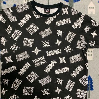 激安Mサイズ！中邑真輔 WWE Tシャツ黒 新日本プロレス