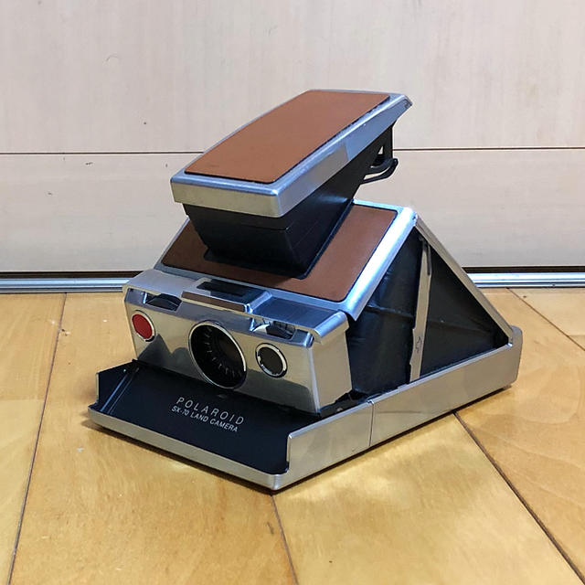 スマホ/家電/カメラPOLAROID SX-70 LAND CAMERA 70s アンティークカメラ