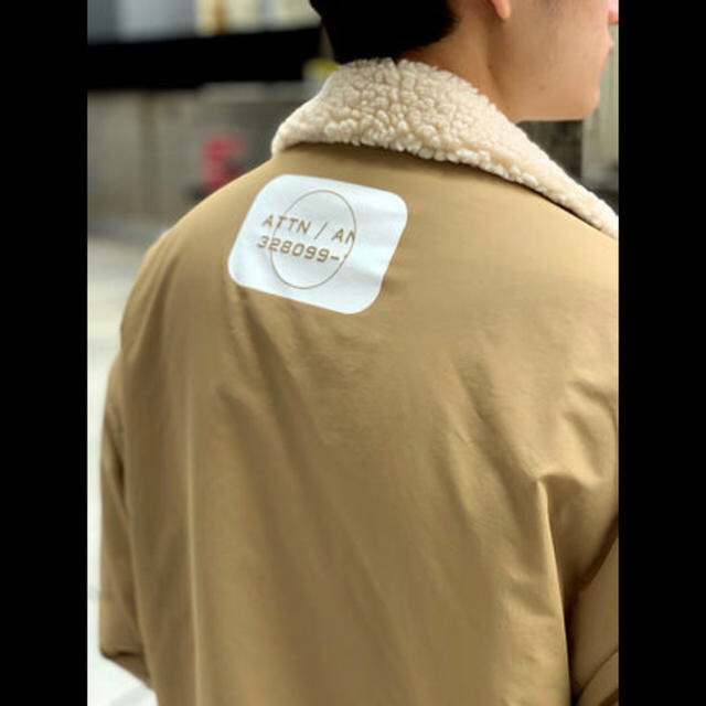 ☆韓国ファッション☆リバーシブルナイロンボアジャケット メンズのジャケット/アウター(ナイロンジャケット)の商品写真