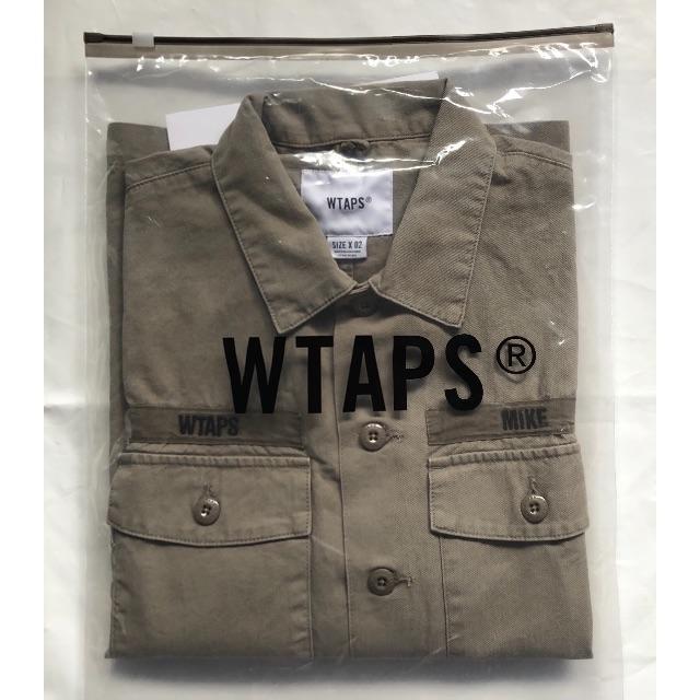 込み M WTAPS BUDS LS 01 / SHIRT. COTTON