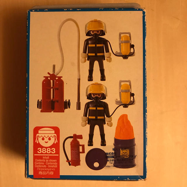 消防士 「playmobil プレイモービル」 3883 未開封 エンタメ/ホビーのおもちゃ/ぬいぐるみ(模型/プラモデル)の商品写真
