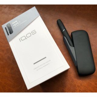 アイコス(IQOS)のiQOS3ブラック(中古)(タバコグッズ)