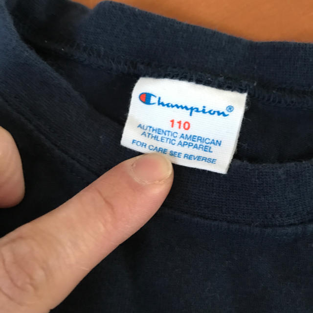 Champion(チャンピオン)のchampion Tシャツ兄弟セット 80 110 キッズ/ベビー/マタニティのキッズ服男の子用(90cm~)(Tシャツ/カットソー)の商品写真