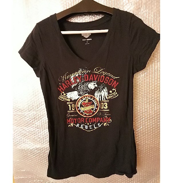 Harley Davidson(ハーレーダビッドソン)のハーレーＴシャツ レディース レディースのトップス(Tシャツ(半袖/袖なし))の商品写真