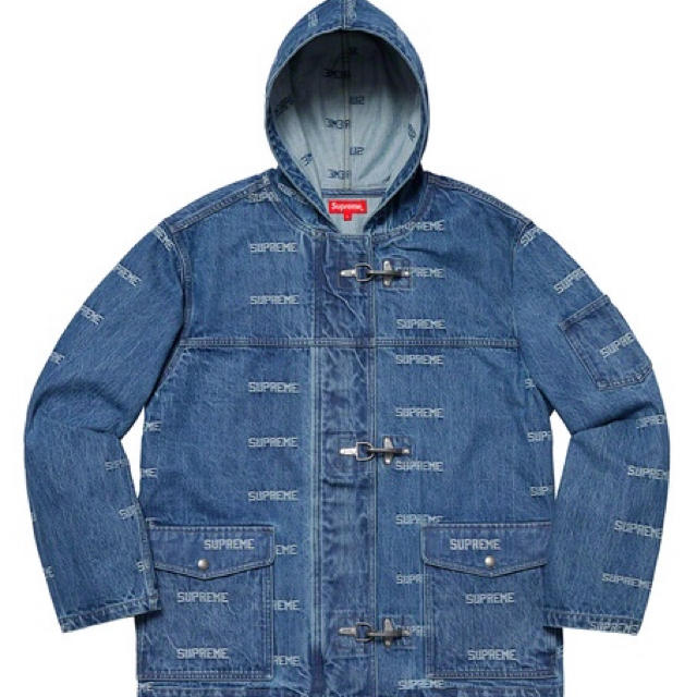 sサイズ  supreme Logo Denim Turnout Jacket