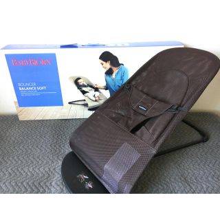 ベビービョルン(BABYBJORN)のベビービョルン バウンサー バランスソフト メッシュエアー 【ブラウン】(その他)