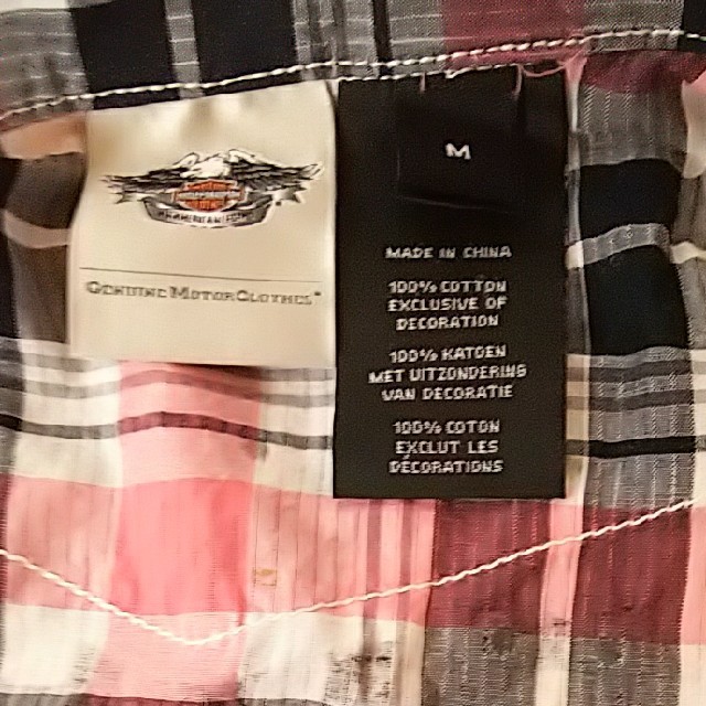 Harley Davidson(ハーレーダビッドソン)のハーレーシャツ レディース レディースのトップス(シャツ/ブラウス(半袖/袖なし))の商品写真