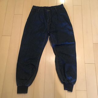 エックスガール(X-girl)の【中古・美品】X-girl BALLOON DENIM PANTS ウエスト75(デニム/ジーンズ)