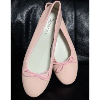 レペット(repetto)のレペット エナメルパンプス バレエシューズ フラット 38(ハイヒール/パンプス)