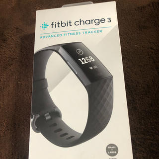 fitbit charge3 新品未開封(トレーニング用品)