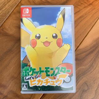 ニンテンドースイッチ(Nintendo Switch)のレッツゴー ピカチュウ ポケットモンスター(家庭用ゲームソフト)