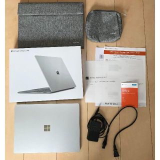 マイクロソフト(Microsoft)のMicrosoft Surface Laptop ケース等おまけ付き(ノートPC)