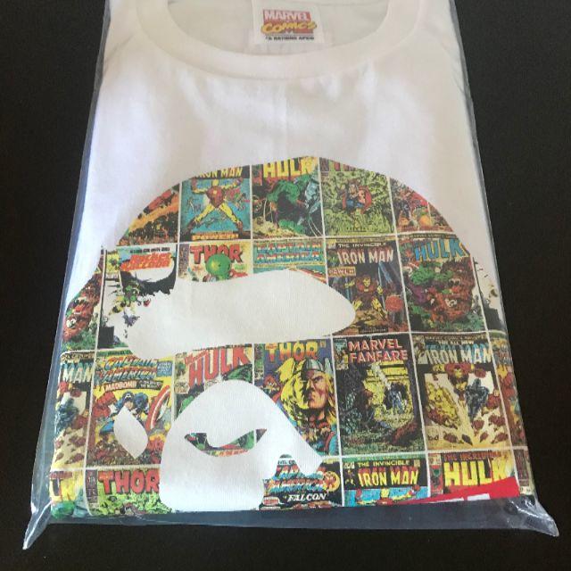 A BATHING APE(アベイシングエイプ)のXL BAPE MARVEL COMIC TEE マーベル Tシャツ メンズのトップス(Tシャツ/カットソー(半袖/袖なし))の商品写真