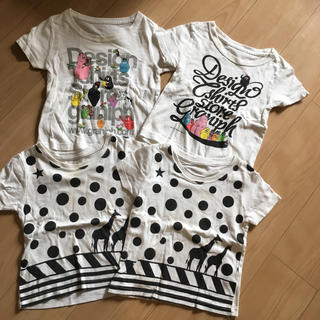 グラニフ(Design Tshirts Store graniph)のTシャツ4枚 バーバパパ他 100(Tシャツ/カットソー)