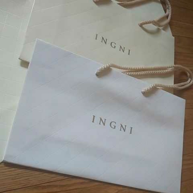 INGNI(イング)のINGNI ショップ袋 6枚セット レディースのバッグ(ショップ袋)の商品写真