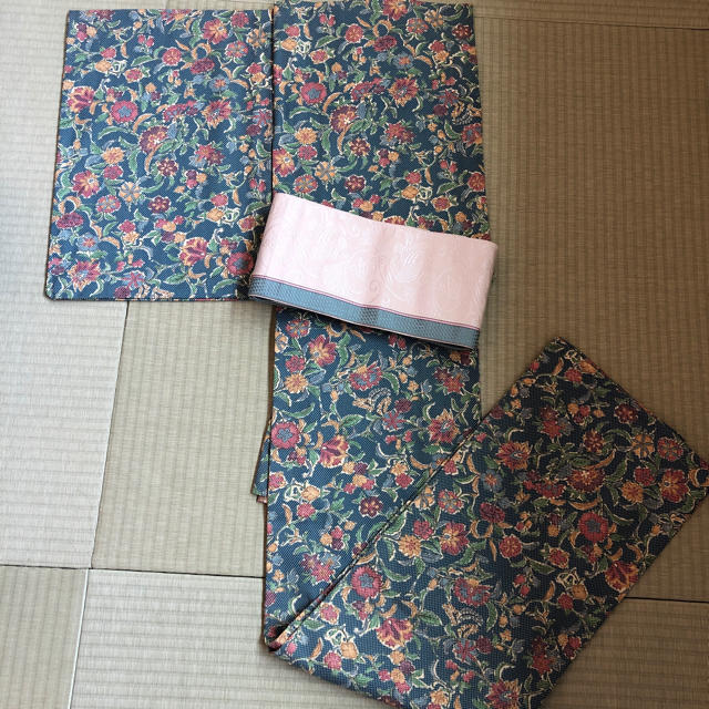 花唐草 単衣のお着物 www.termasbryant.com