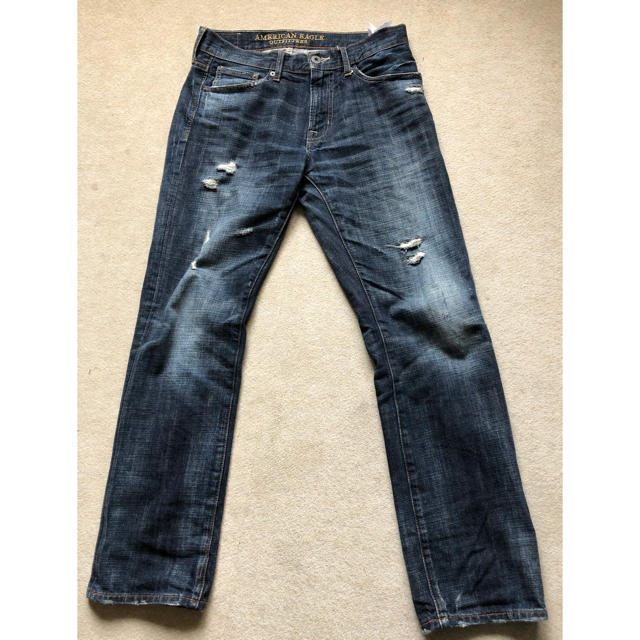 American Eagle(アメリカンイーグル)のAMERICAN  EAGLE  スリムストレート 28inc中古品 メンズのパンツ(デニム/ジーンズ)の商品写真