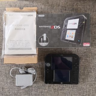 ニンテンドー2DS(ニンテンドー2DS)のニンテンドー2DS クリアブラック(携帯用ゲーム機本体)