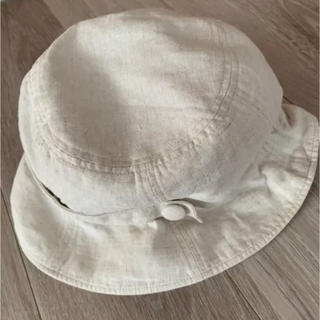 ムジルシリョウヒン(MUJI (無印良品))の麻帽子 無印良品(キャスケット)