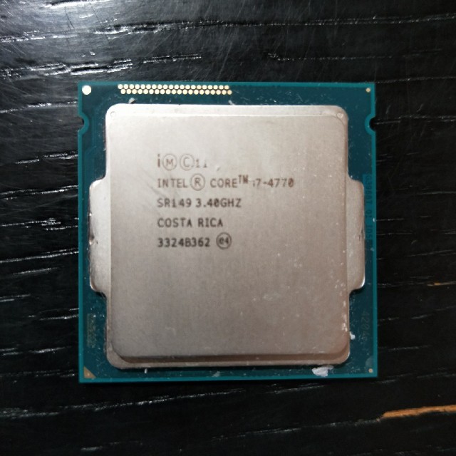 CPU intel CORE i7 4770