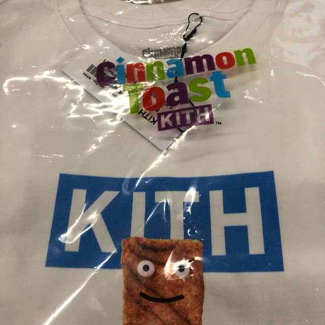 KITH CINNAMON TOAST CRUNCH LOGO TEE