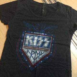 ウィゴー(WEGO)のWEGO KISS Tシャツ(Tシャツ(半袖/袖なし))