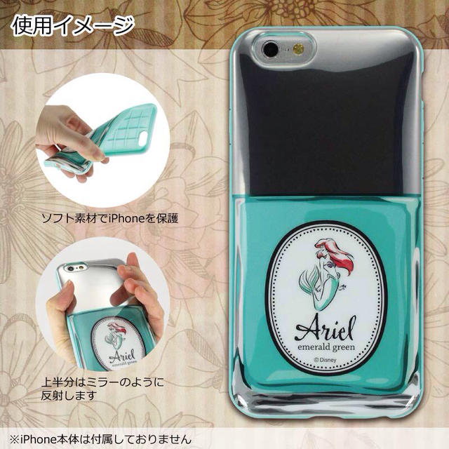 Disney(ディズニー)の格安‼️iPhone6ケース♡アリエル スマホ/家電/カメラのスマホアクセサリー(モバイルケース/カバー)の商品写真