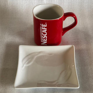 ネスレ(Nestle)のネスカフェ マグカップ ケーキ皿(食器)