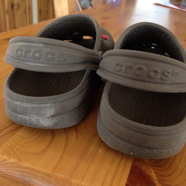 crocs(クロックス)のクロックス17cm位 キッズ/ベビー/マタニティのキッズ靴/シューズ(15cm~)(その他)の商品写真