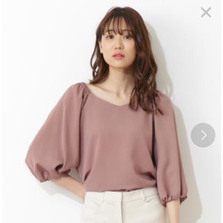 エヌナチュラルビューティーベーシック(N.Natural beauty basic)のボリュームスリーブブラウス(シャツ/ブラウス(長袖/七分))