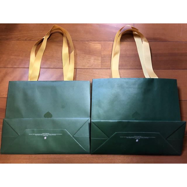 kate spade new york(ケイトスペードニューヨーク)のkate spade NEW YORK紙袋２点セット＊5.8値下げ！ レディースのバッグ(ショップ袋)の商品写真