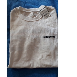 パタゴニア(patagonia)の格安！Patagonia Tシャツ 白 XSサイズ(Tシャツ/カットソー(半袖/袖なし))