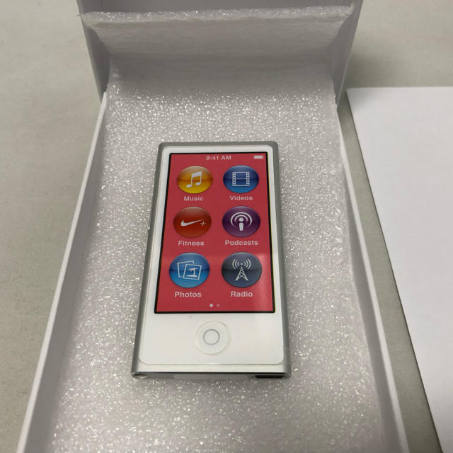 超安い】 apple ipod nano 第七世代 16gbシルバー送料込み sljr16 