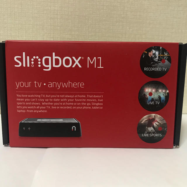 Slingbox M1 スリングボックス SlingMedia  海外視聴