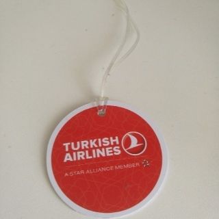 トルコ航空　ネームタグ(航空機)