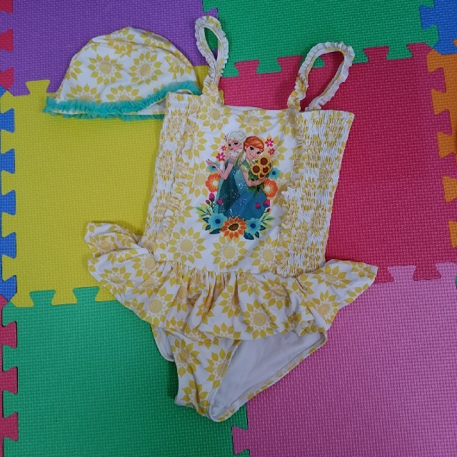 ♡新品未使用♡アナと雪の女王♡水着&キャップ chateauduroi.co