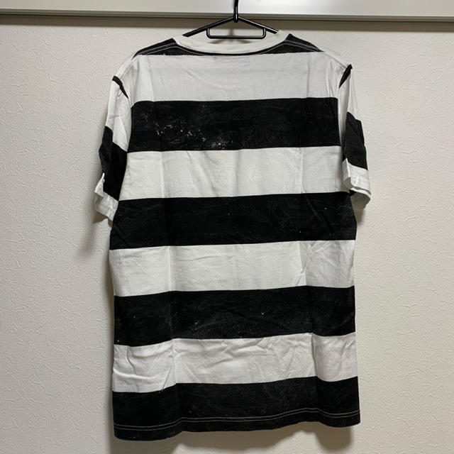 TMT(ティーエムティー)のMarbles マーブルズ ボーダーTシャツ Lサイズ 黒白 メンズのトップス(Tシャツ/カットソー(半袖/袖なし))の商品写真