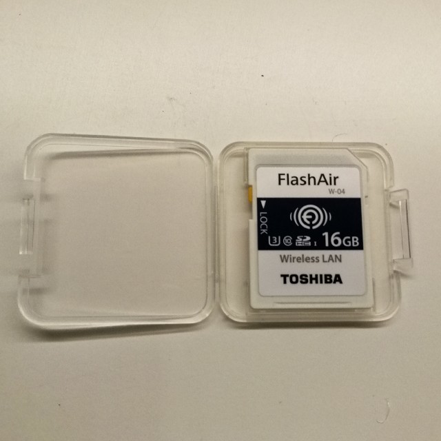 東芝 - FlashAir W-04 TOSHIBA 東芝 16GB WIFI SDカードの通販 by t3245's shop｜トウシバならラクマ