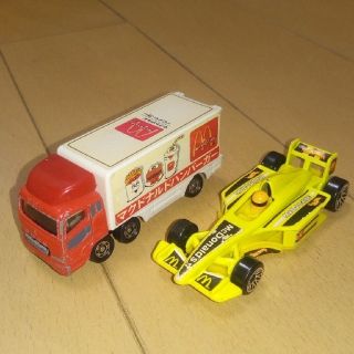 ﾄﾐｶﾏｸﾄﾞﾅﾙﾄﾞﾊﾝﾊﾞｰｶｰ　ｽｰﾊﾟｰｸﾞﾚｰﾄﾄﾗｯｸ№7＋おまけ(ミニカー)