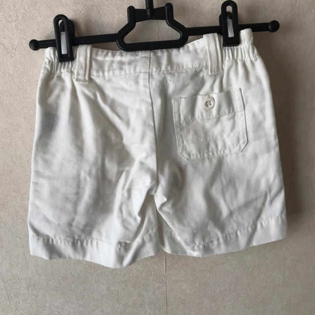 POLO RALPH LAUREN(ポロラルフローレン)のビッグポロ 白 短パン 2T キッズ/ベビー/マタニティのキッズ服男の子用(90cm~)(パンツ/スパッツ)の商品写真