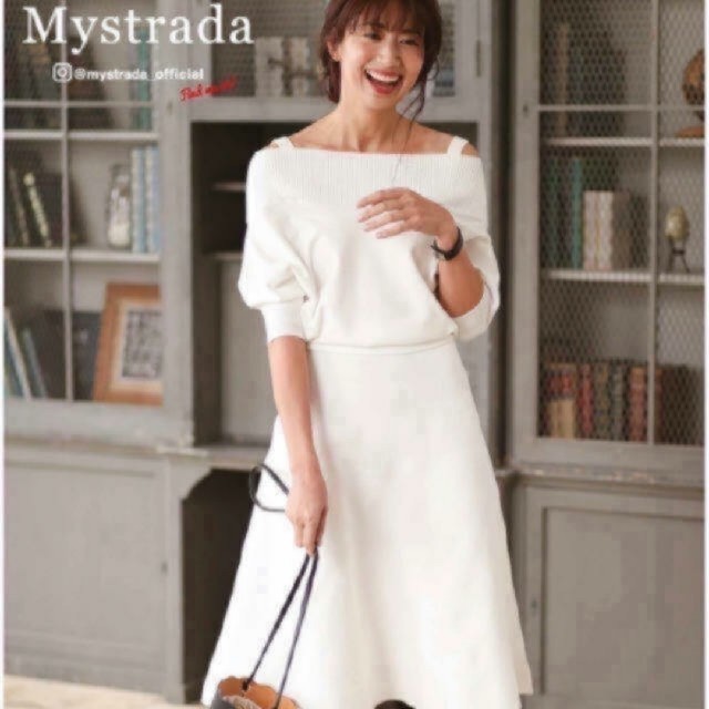 Mystrada(マイストラーダ)のMystrada ワンピース レディースのワンピース(ひざ丈ワンピース)の商品写真