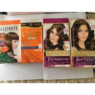 ロレアルパリ(L'Oreal Paris)の新品、ロレアルパリ、ヘアカラー、シエロ、簡単コーム、クレオディーテ、クリーム(白髪染め)