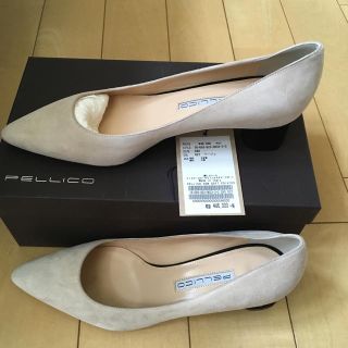 ペリーコ(PELLICO)のペリーコ パンプス ベージュ 新品 38 25cm(ハイヒール/パンプス)